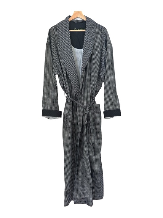 Robert Graham Other - Robert Graham 100% Cotton Flip Cuff Long Mens Robe Size L/XL NWOT Geometric